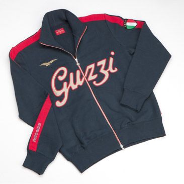 sweatshirt guzzi zip long mini